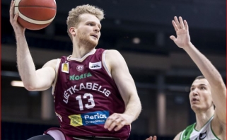 Prieš KMT finalo ketvertą "Lietkabelis" pademonstravo raumenis mače su "Dzūkija"